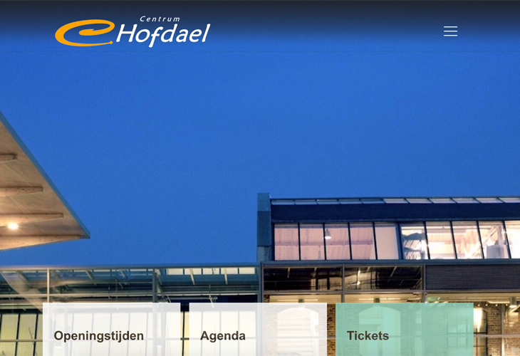 Ik heb de website van Centrum Hofdael in Geldrop gebouwd in WordPress